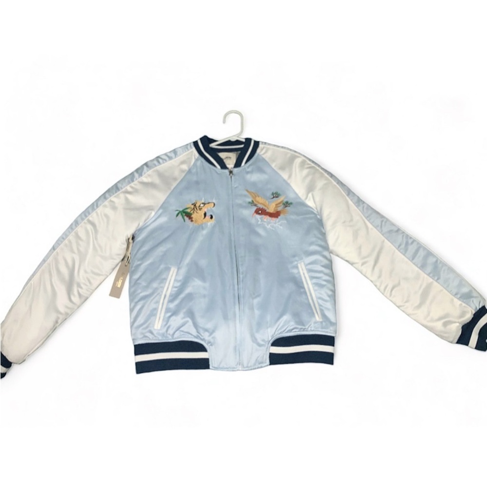 Embroidered Bomber Jacket - Picture 3 of 3